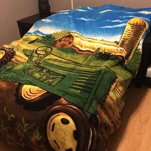 Queen size John Deer Blanket